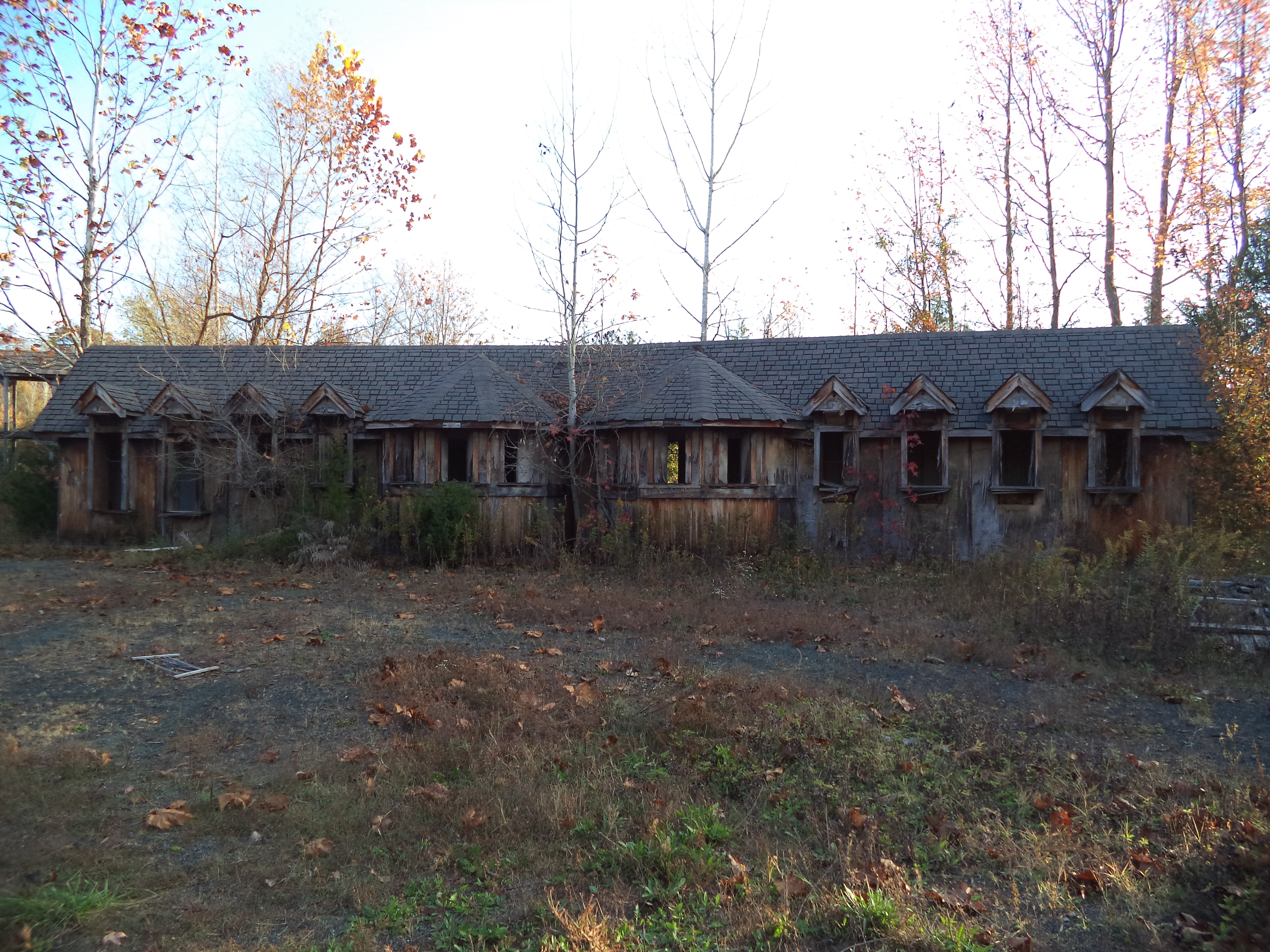 Don’t even think of visiting the abandoned Renaissance Faire; you could be ...