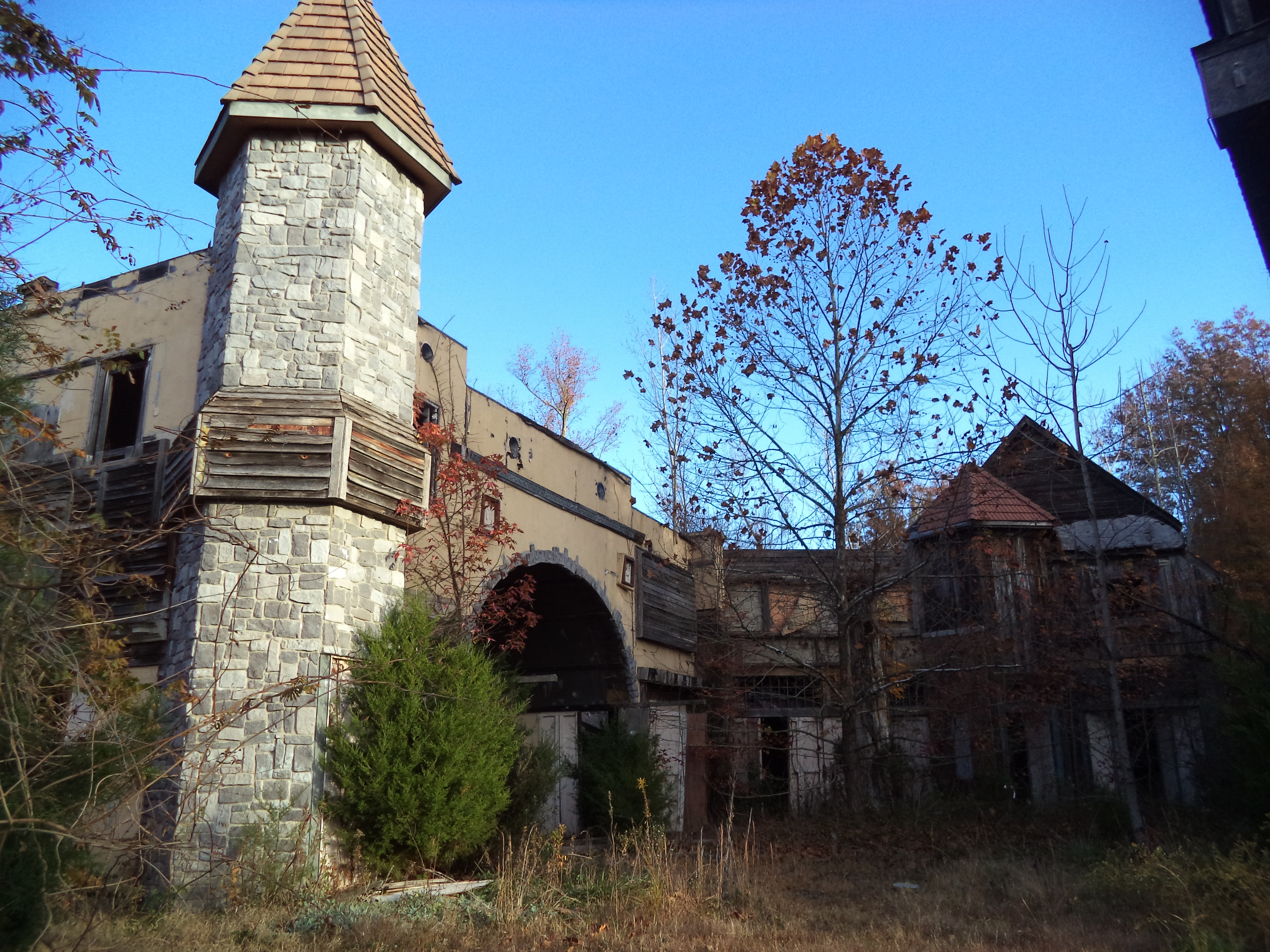 Don’t even think of visiting the abandoned Renaissance Faire; you could be ...